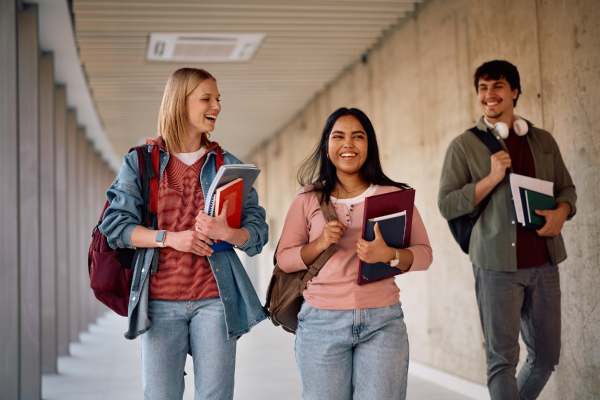 Students happy about financial aid